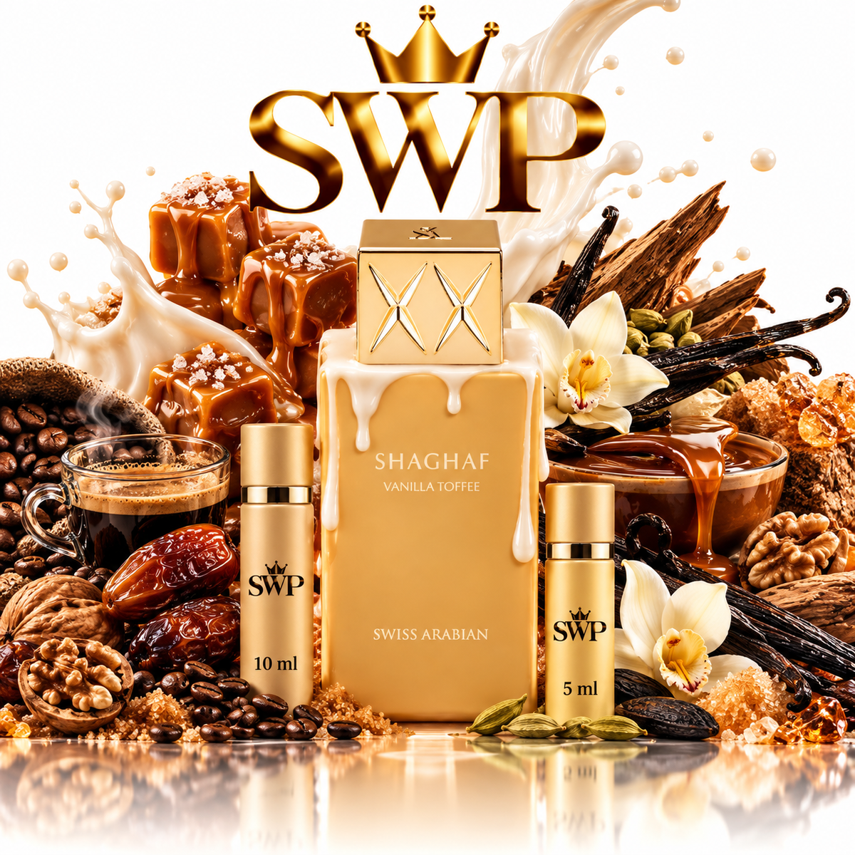 Swiss Arabian SHAGHAF VANILLA TOFFEE