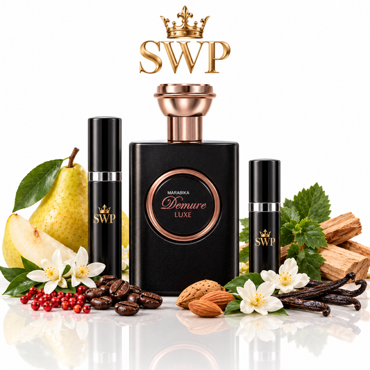 Fragrance World DEMURE LUXE Inspired by YSL Black Opium Le Parfum