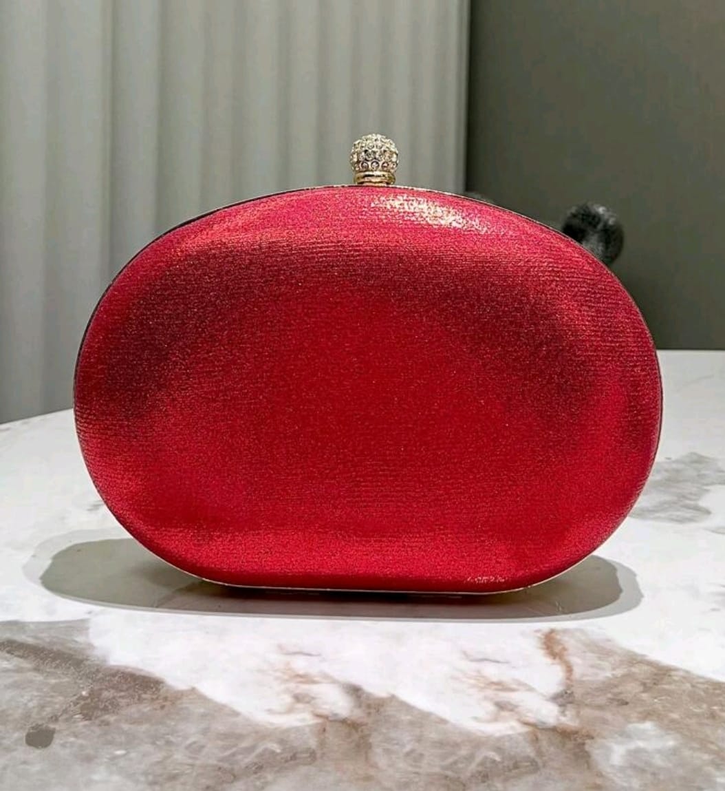 VIBRANT RHINESTONE CLUTCH